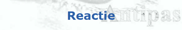 Reactie
